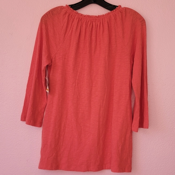 JM Collection 3/4 Sleeve Blouse/ S. - Picture 2 of 9